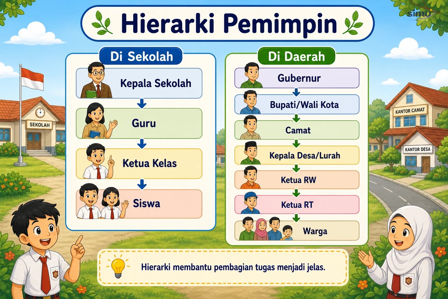 Hierarki pemimpin