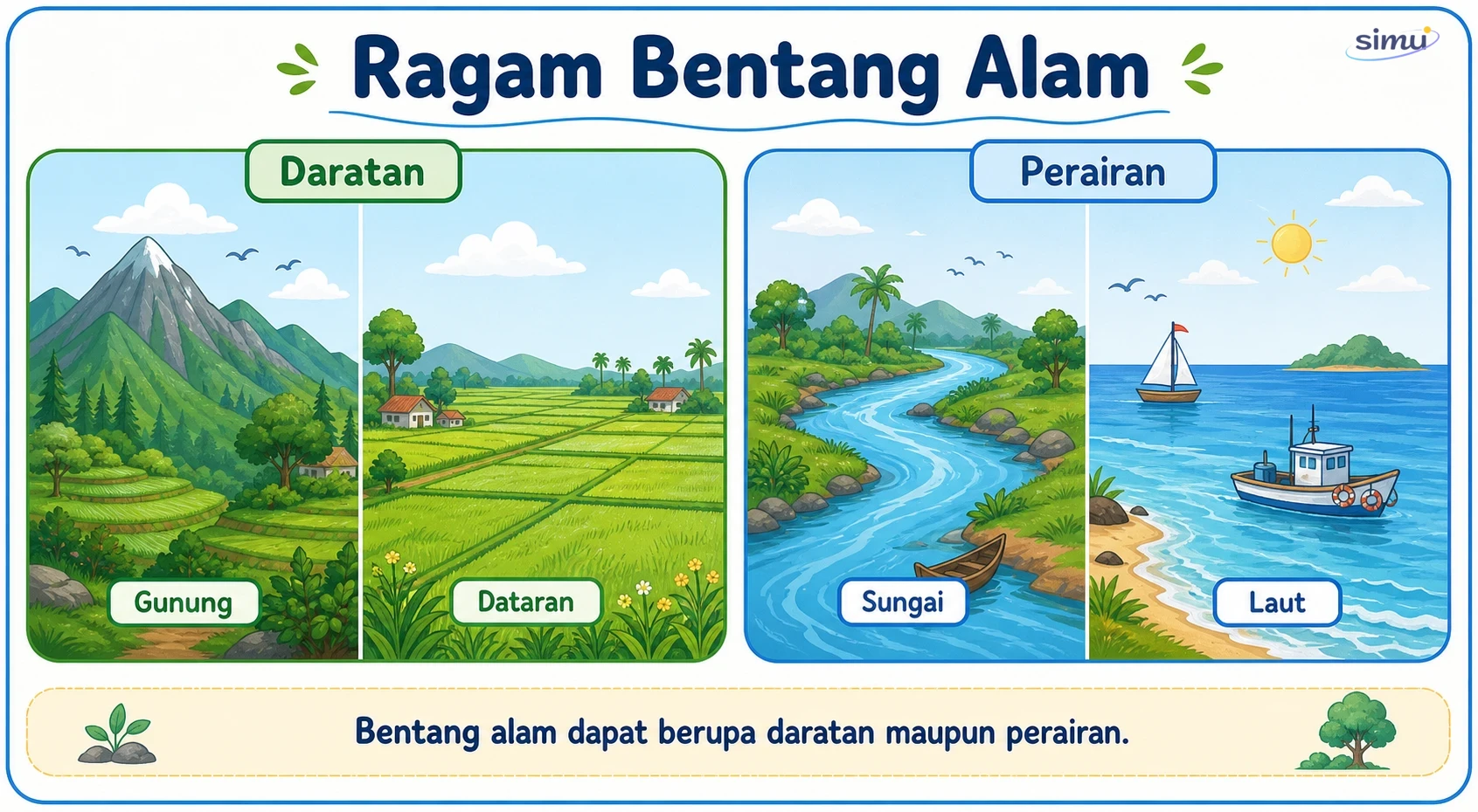 Ragam bentang alam