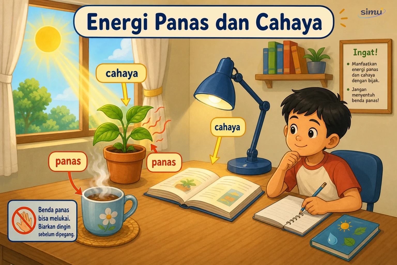 Energi panas dan cahaya