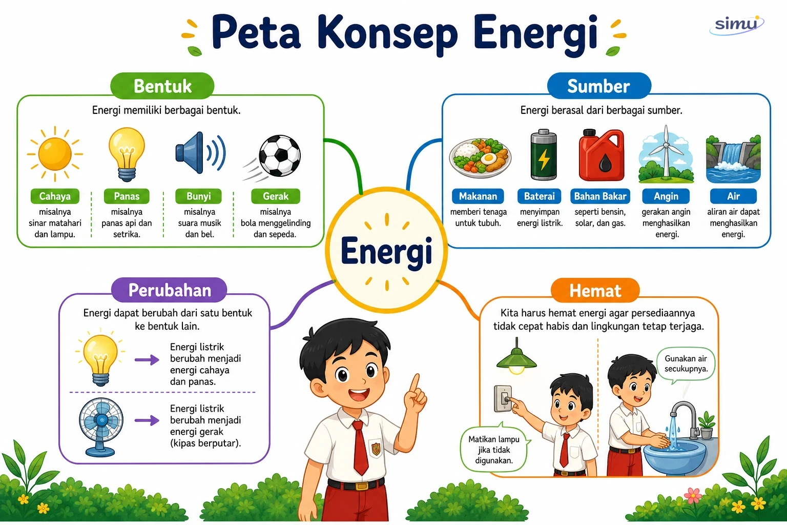 Peta konsep berkenalan dengan energi