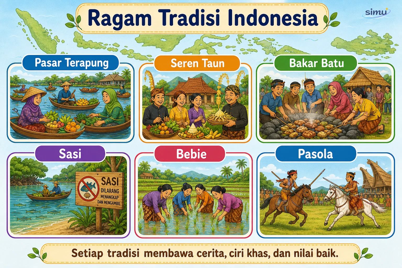 Ragam tradisi Indonesia
