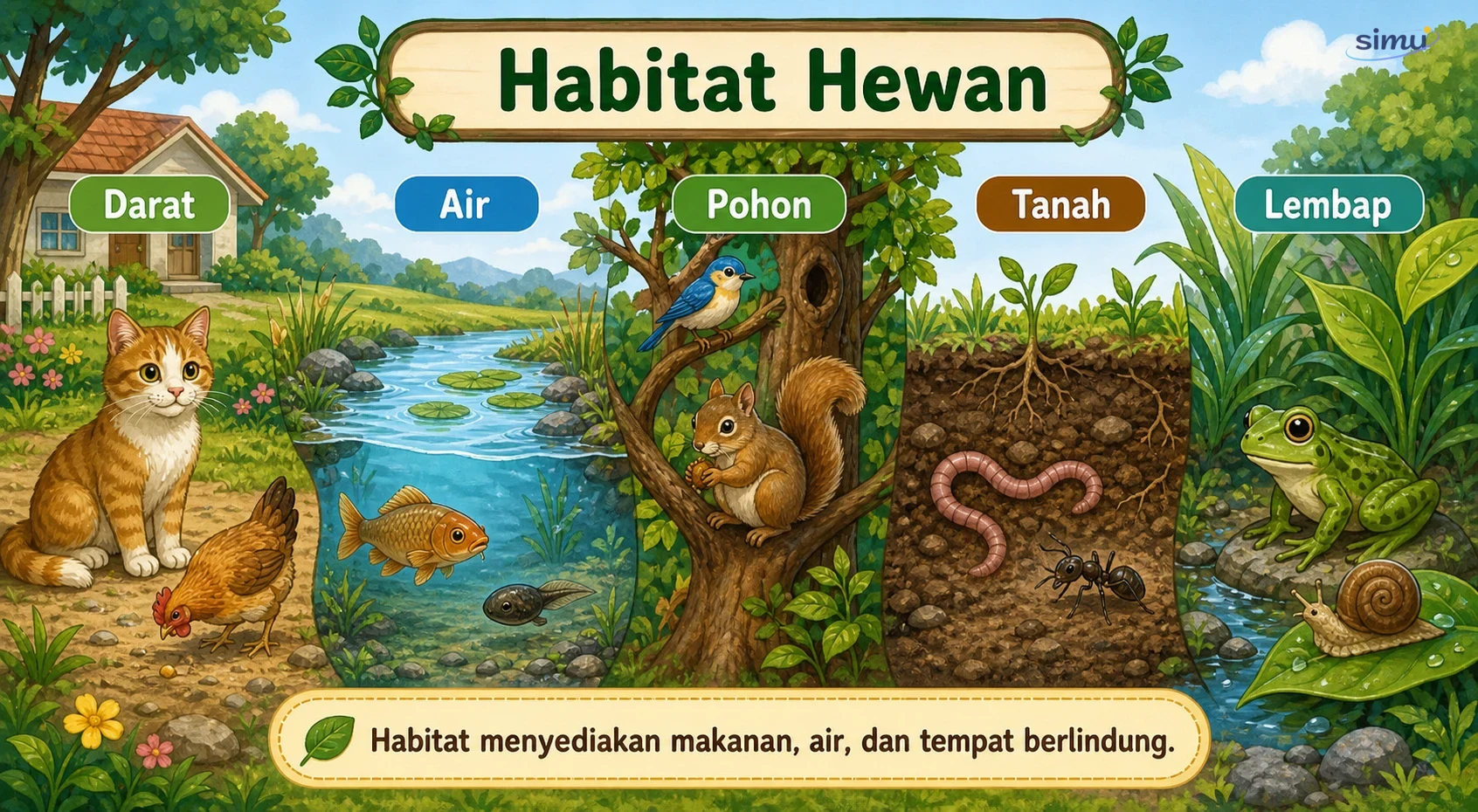 Habitat hewan