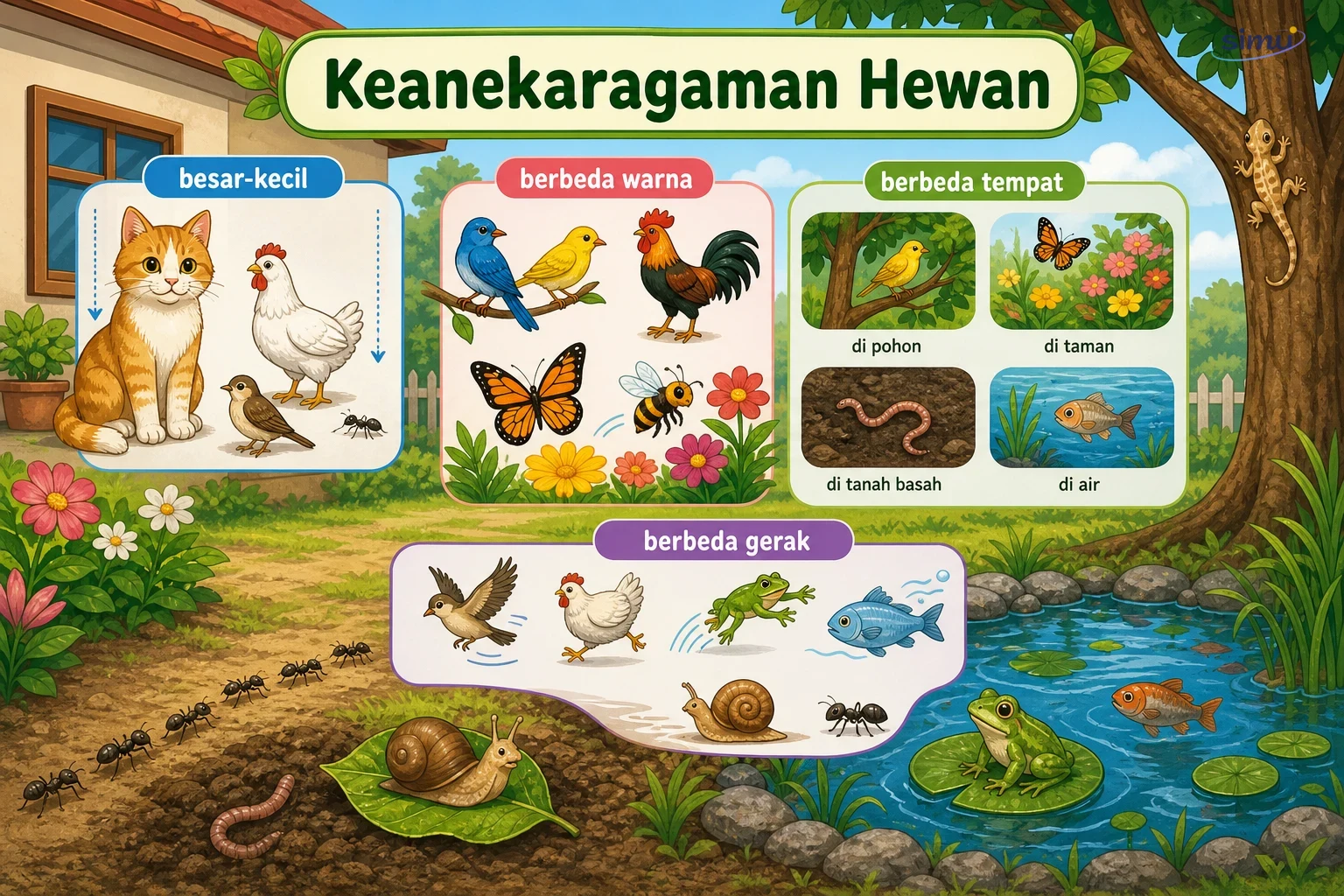 Keanekaragaman hewan sekitar