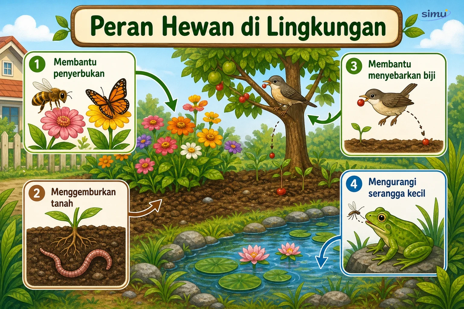 Peran hewan di lingkungan