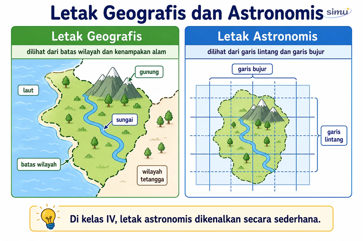 Letak geografis dan astronomis