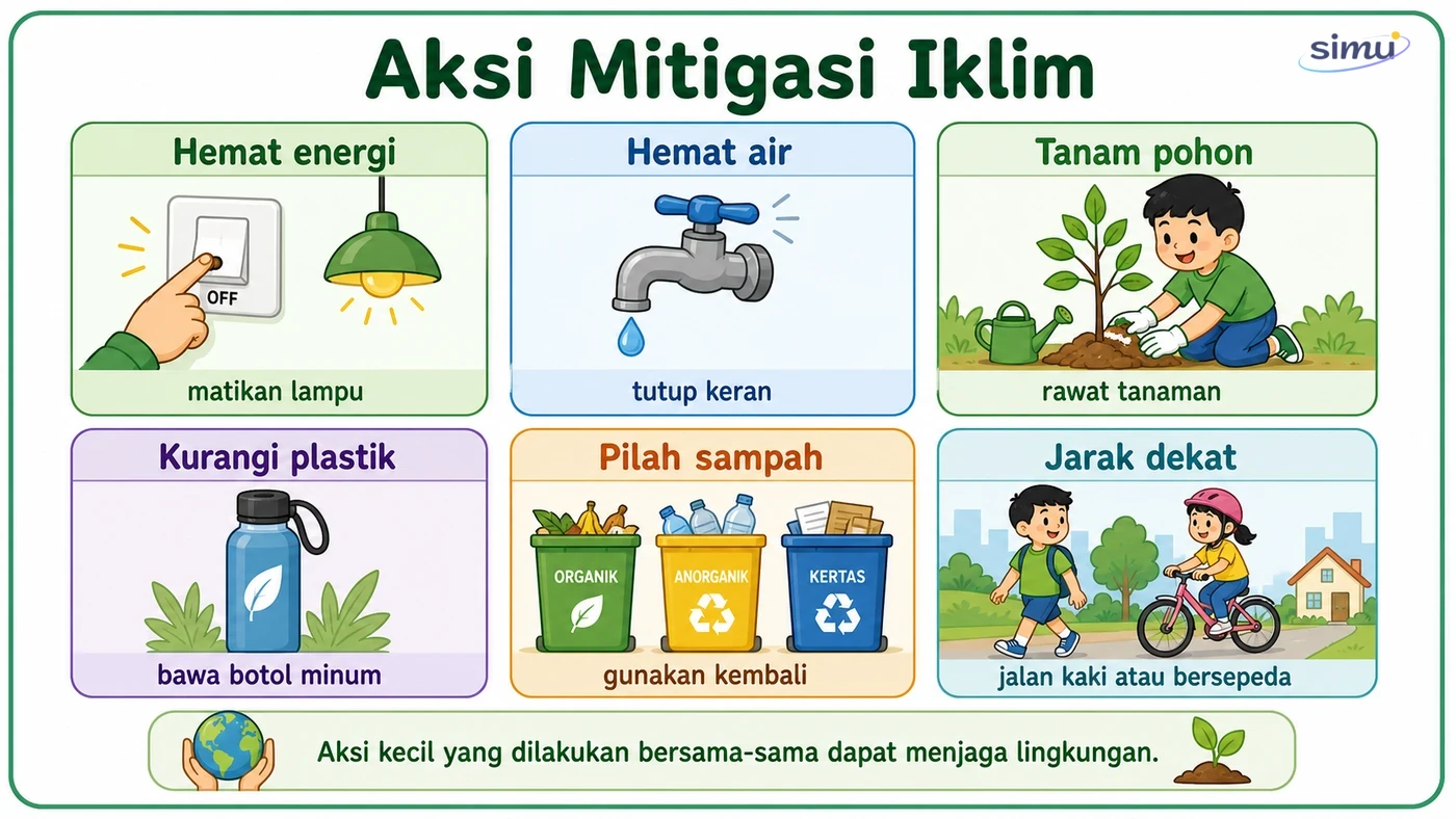 Aksi mitigasi iklim