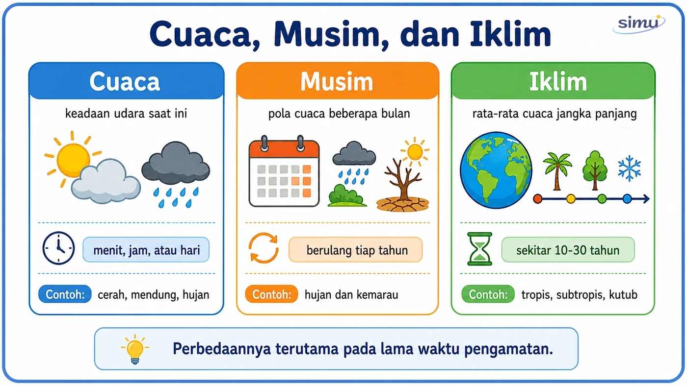 Cuaca musim iklim