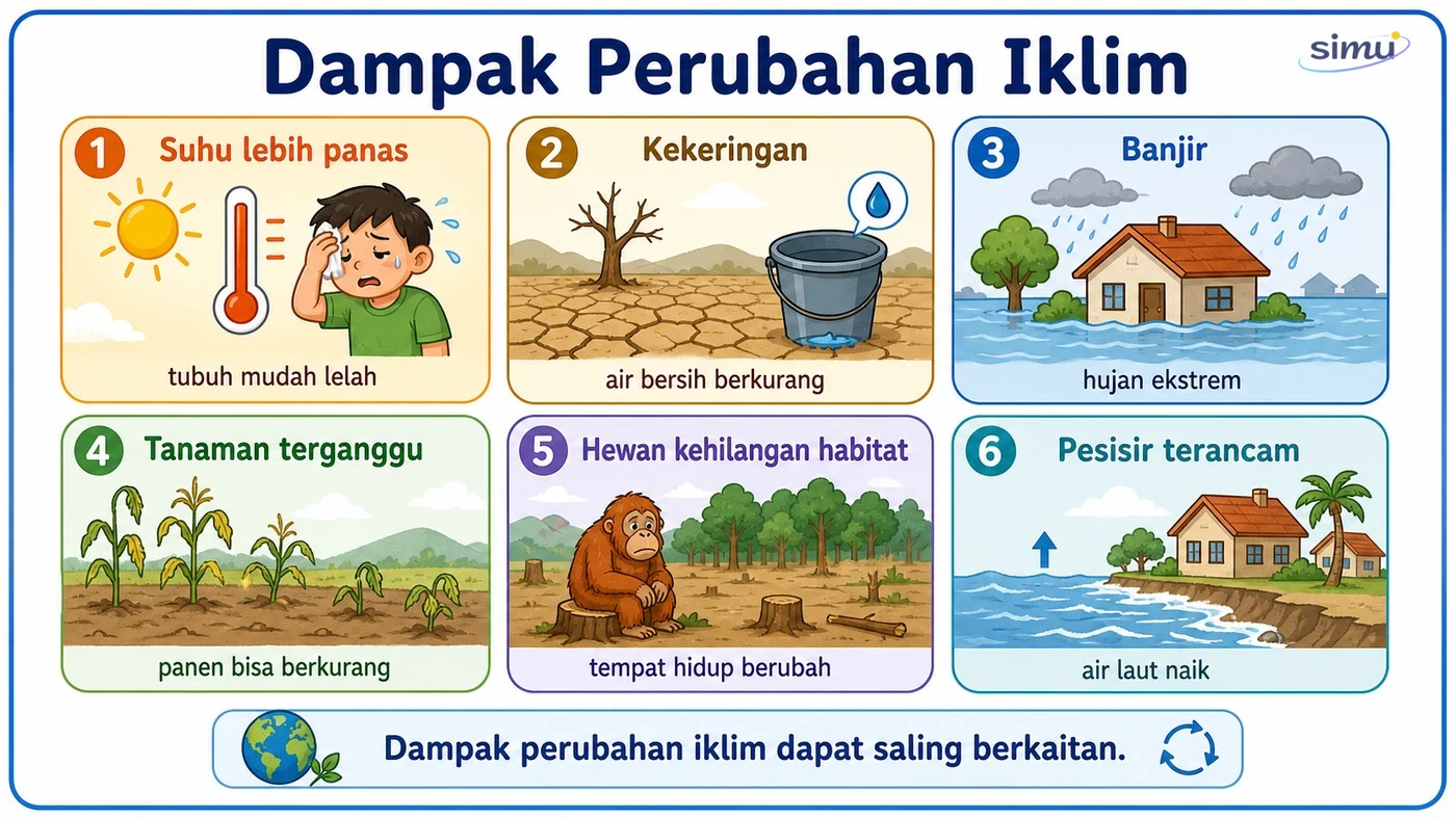 Dampak perubahan iklim