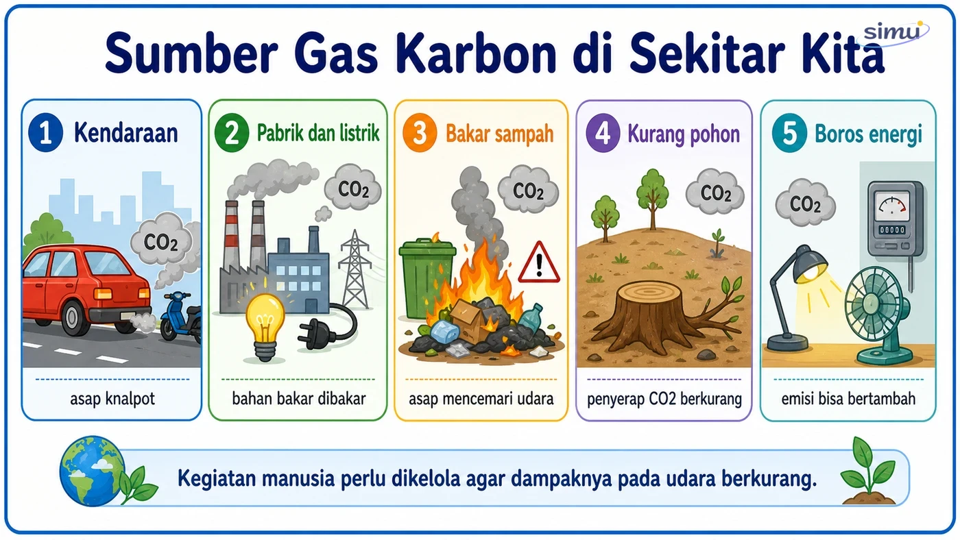Sumber gas karbon