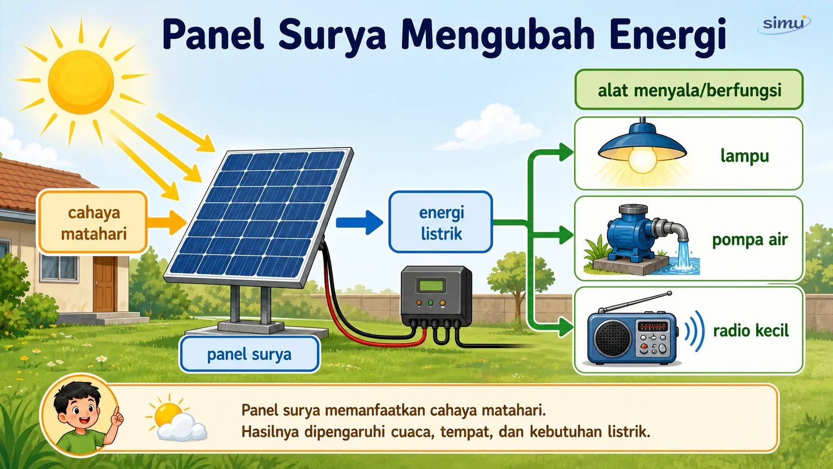 Panel surya