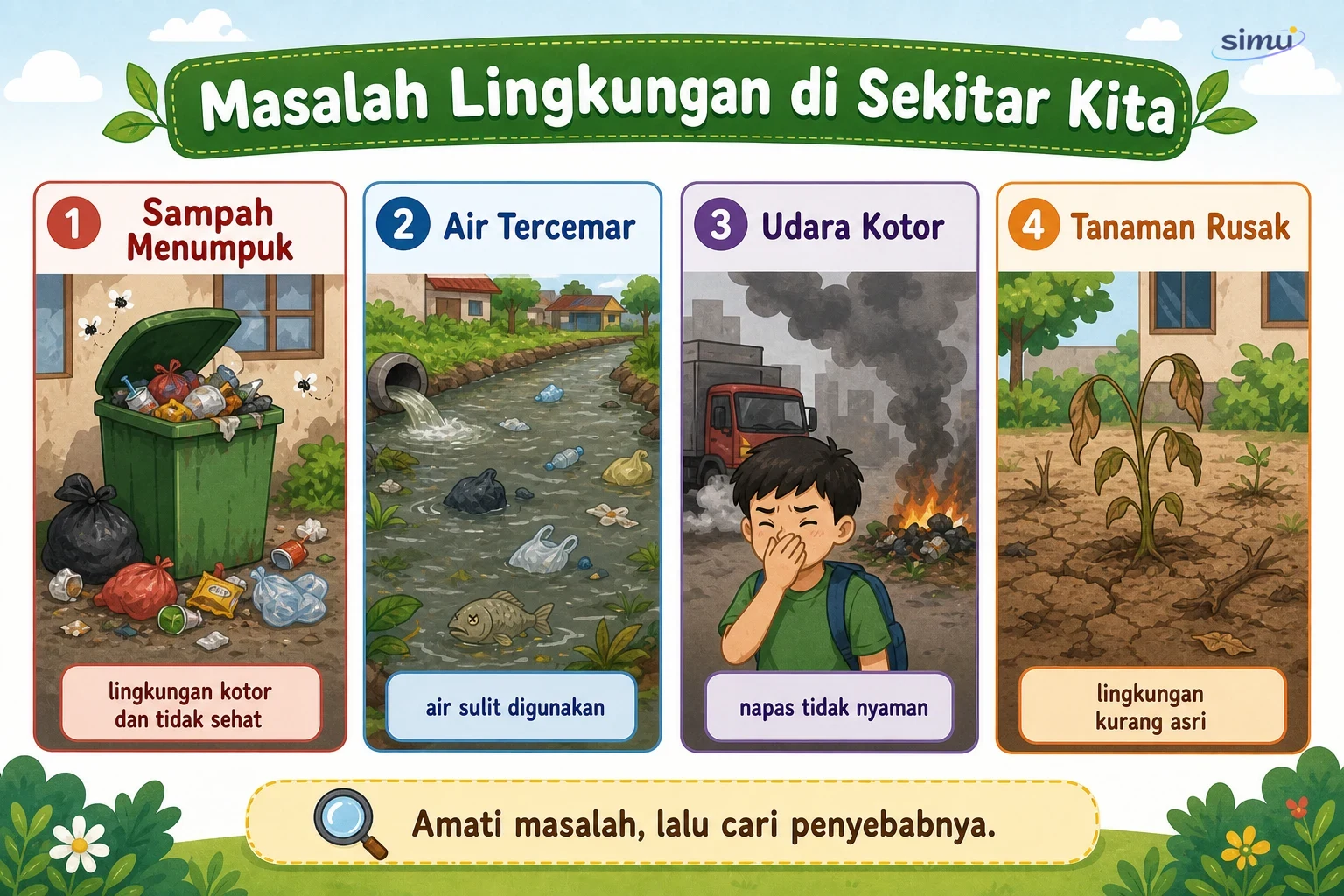 Masalah lingkungan sekitar