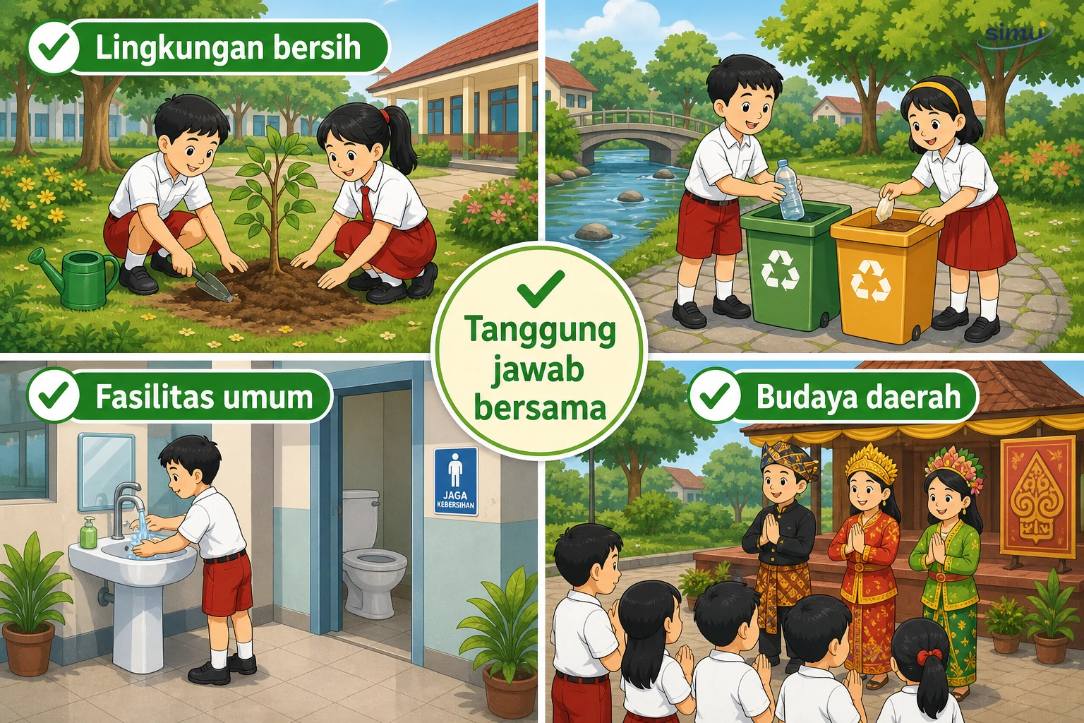 Interaksi dengan lingkungan