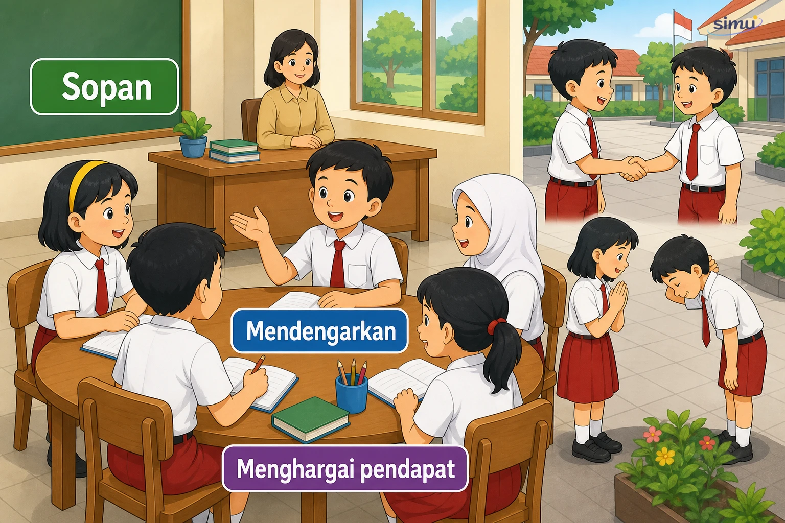 Interaksi sosial sehat