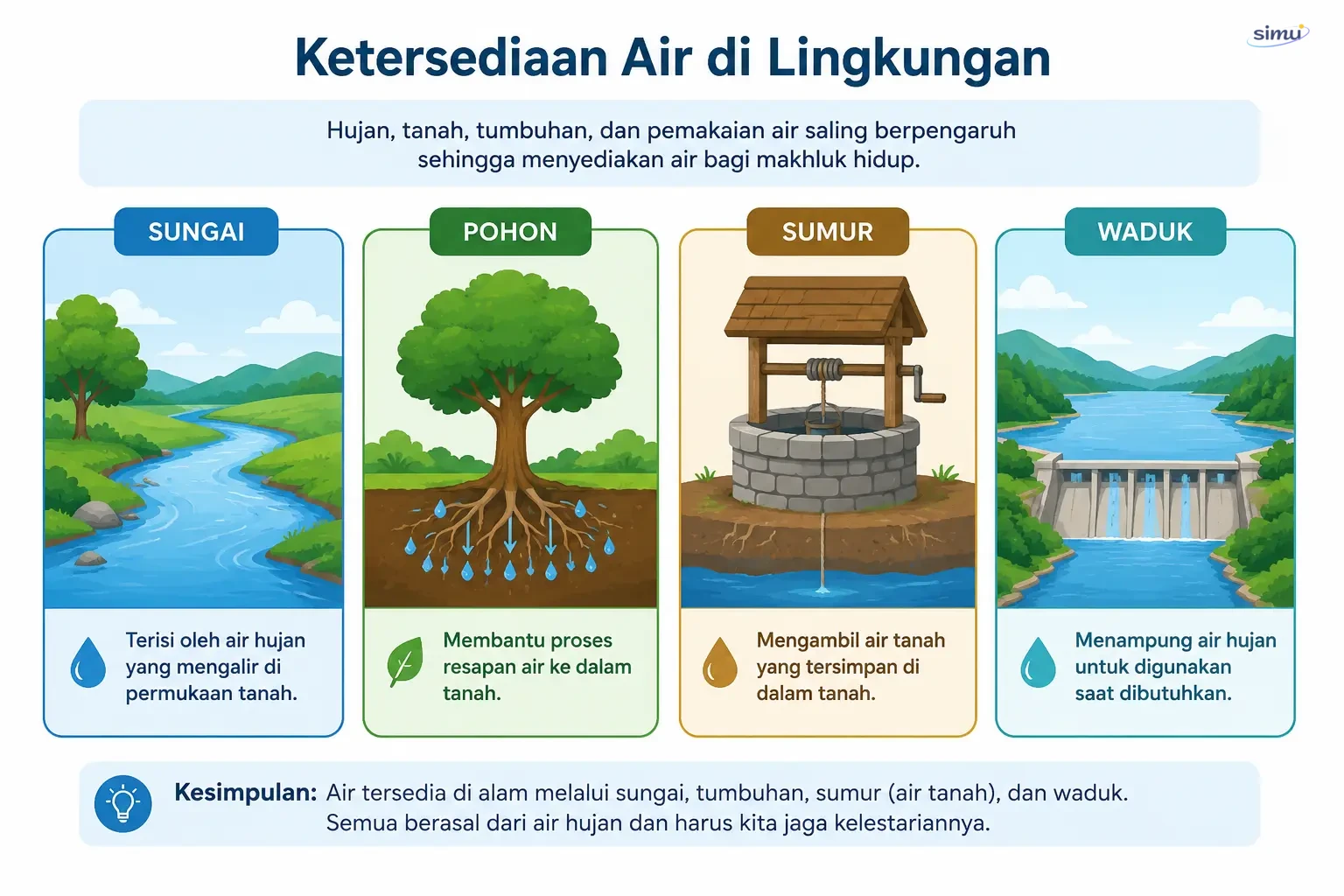 Ketersediaan air di lingkungan