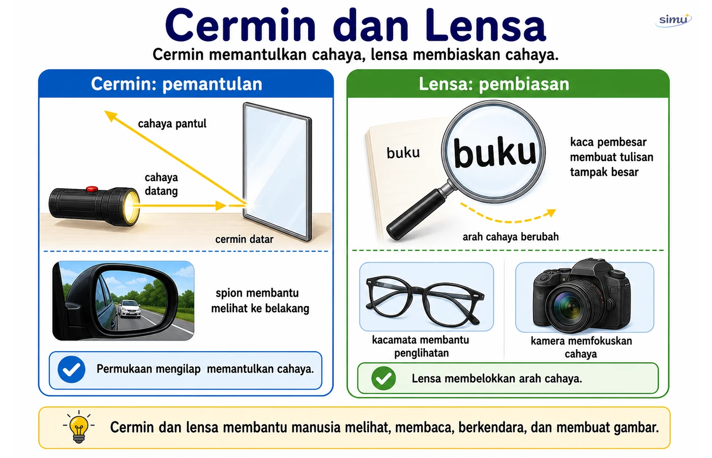 Cermin dan lensa