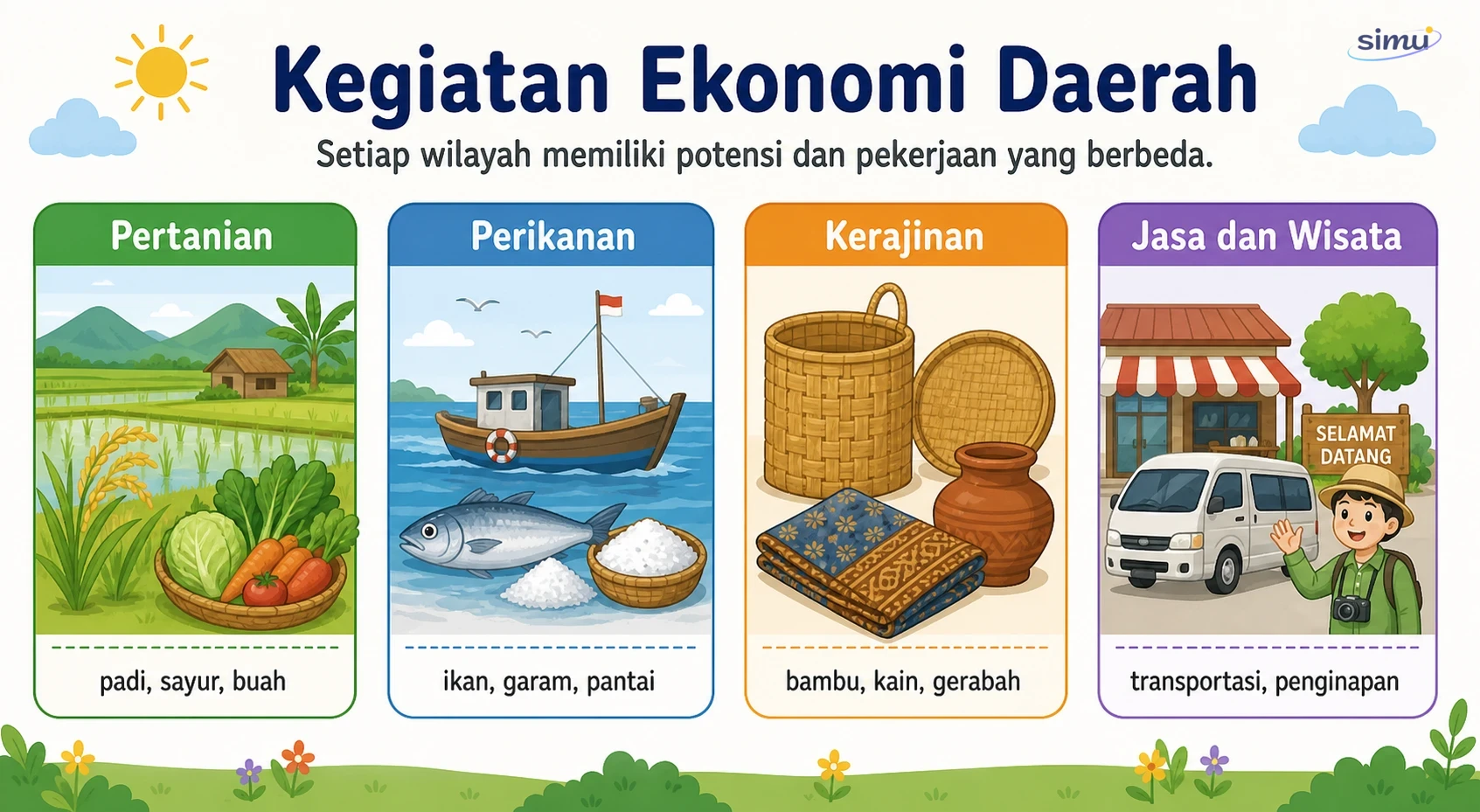 Kegiatan ekonomi daerah