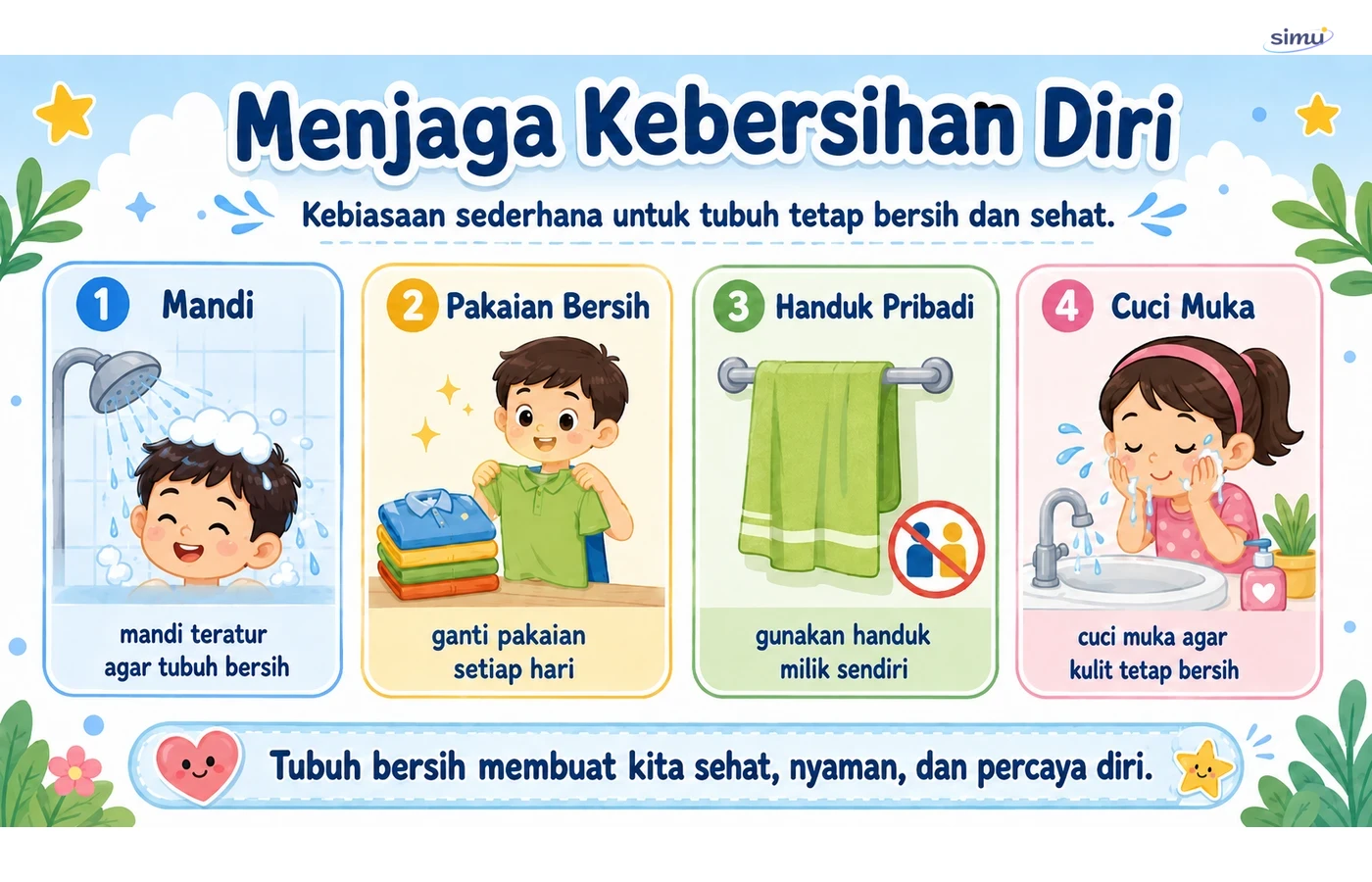 Kebersihan diri saat pubertas