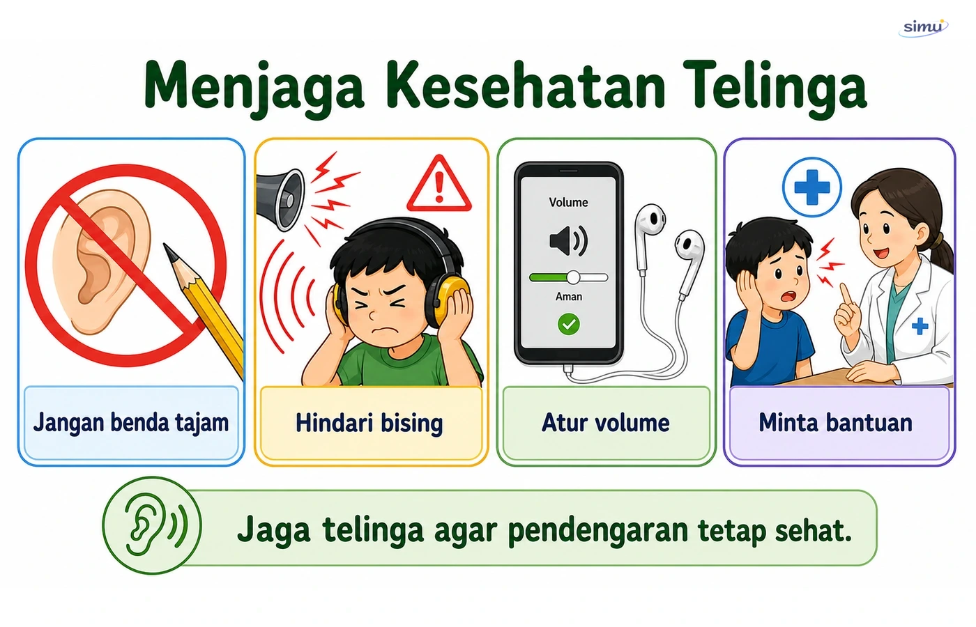 Menjaga kesehatan telinga