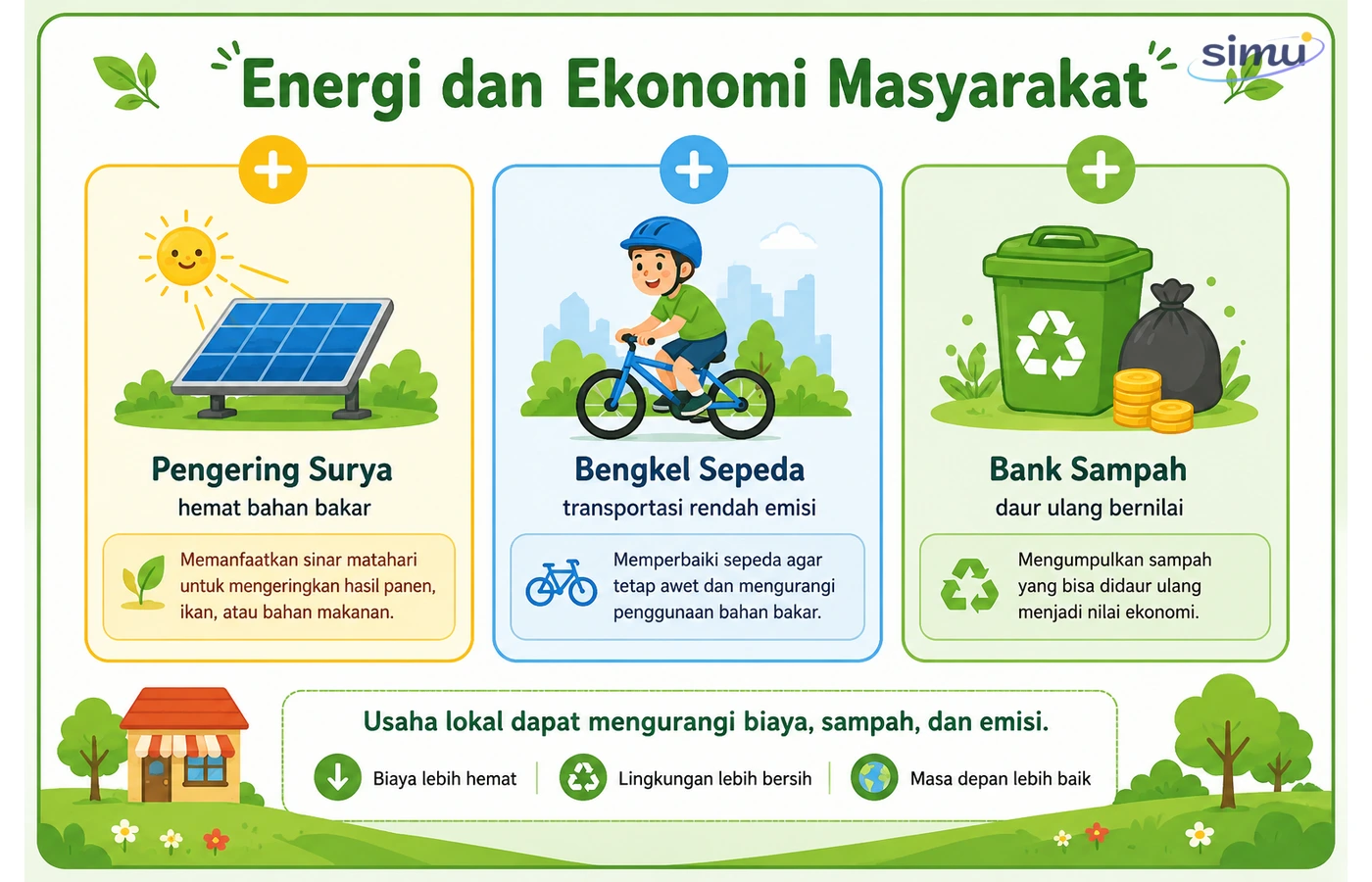 Energi dan ekonomi masyarakat