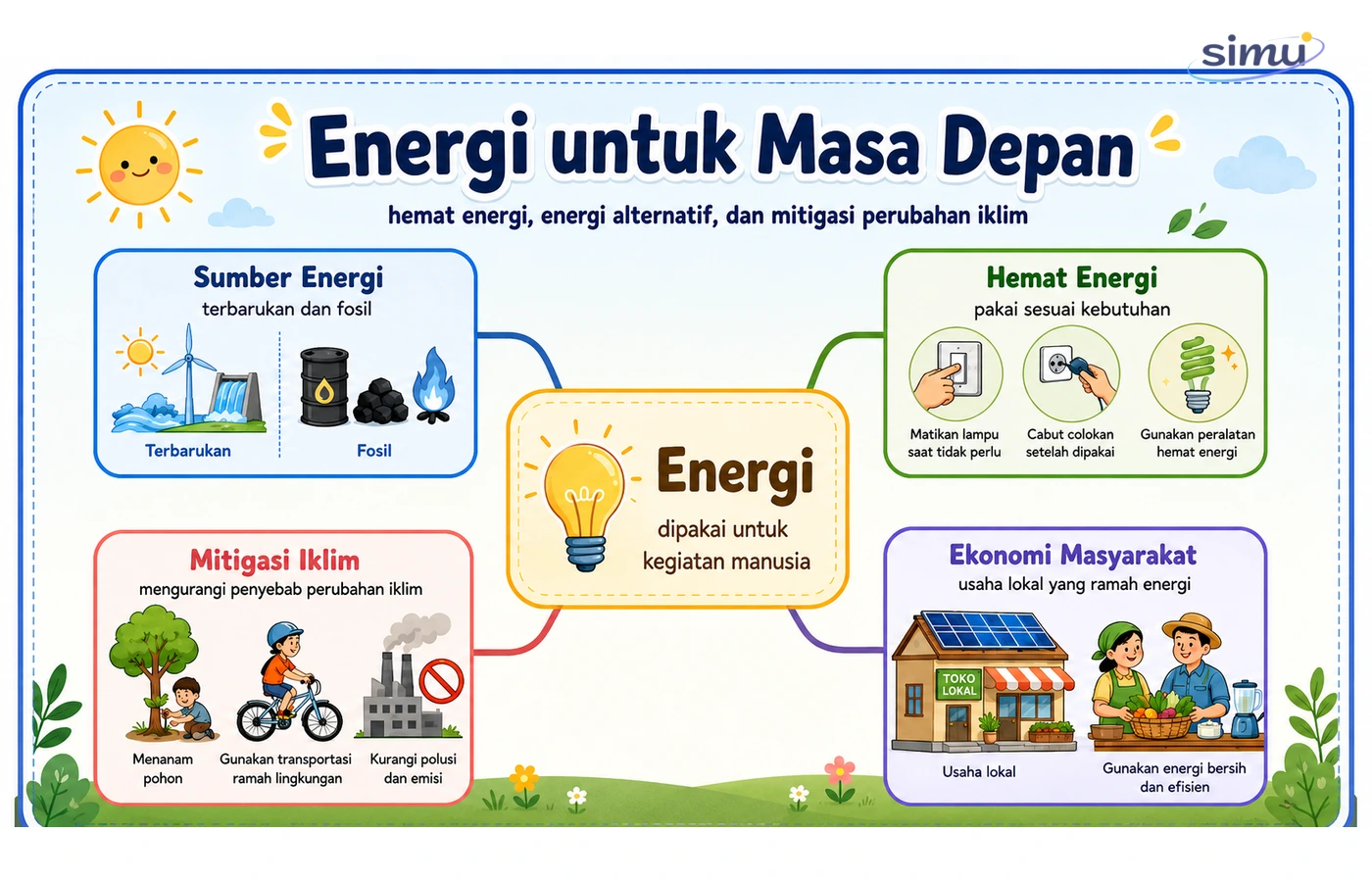 Peta konsep energi untuk masa depan