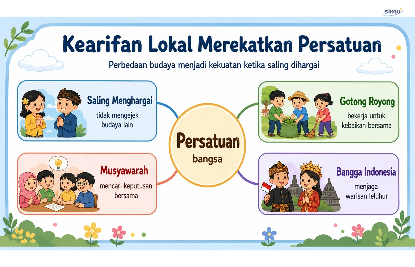 Kearifan lokal dan persatuan