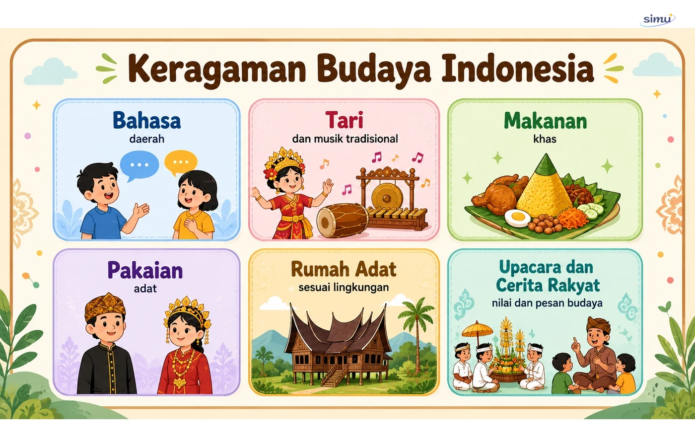 Keragaman budaya Indonesia