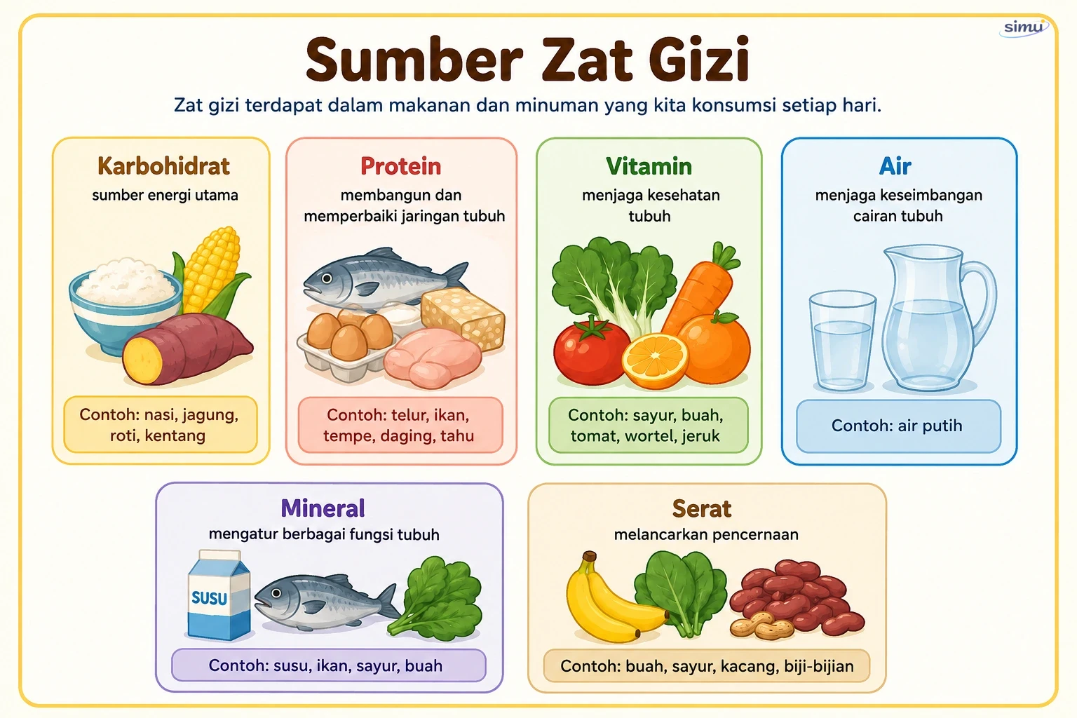 Sumber zat gizi