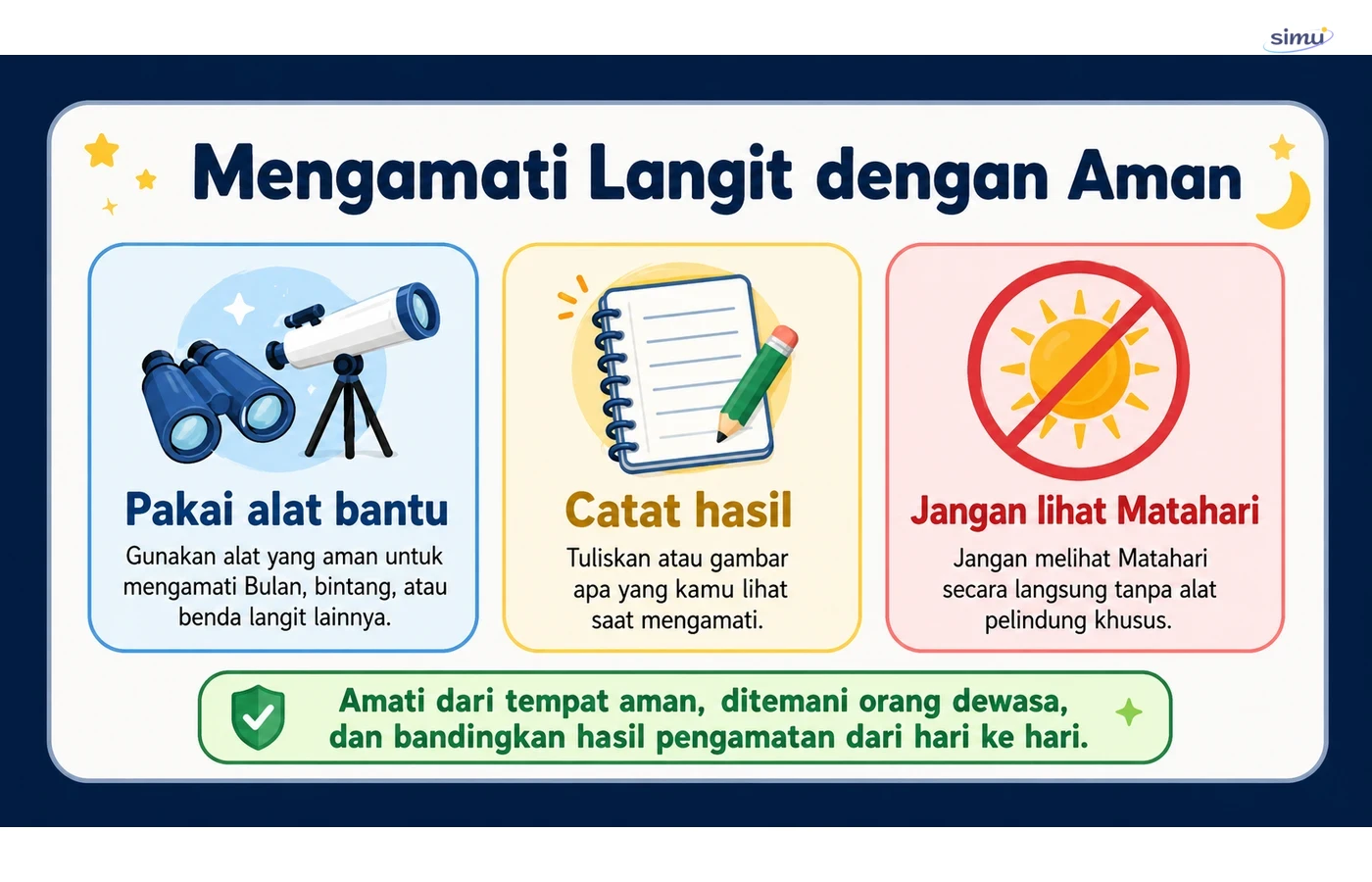Pengamatan langit aman