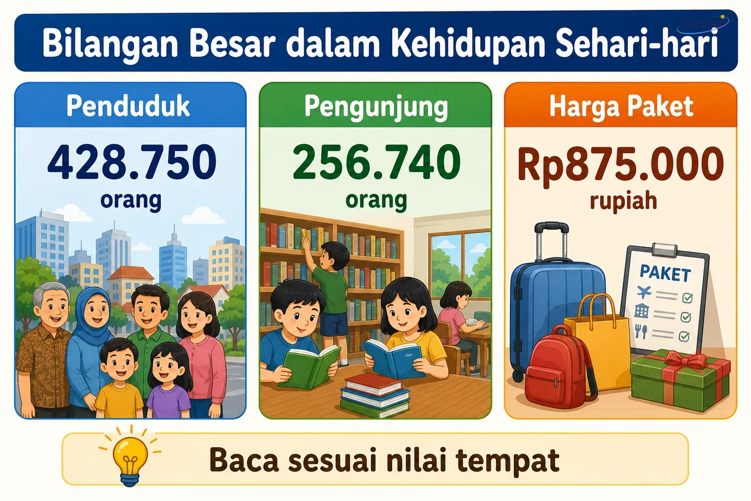 Bilangan besar dalam kehidupan sehari-hari