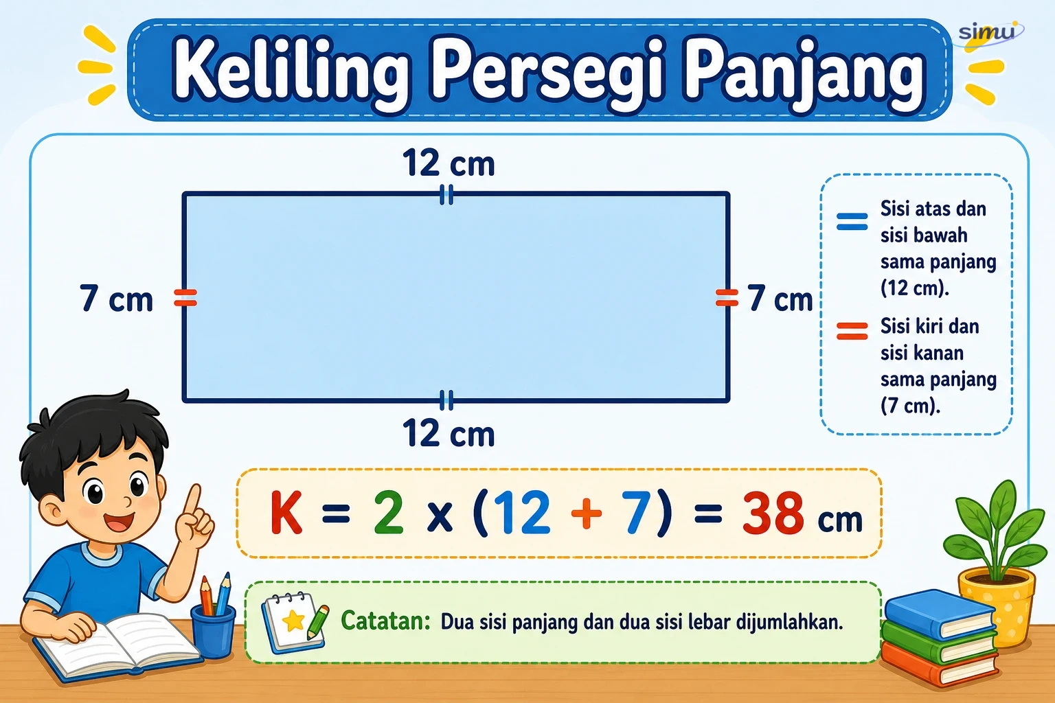 Keliling persegi panjang
