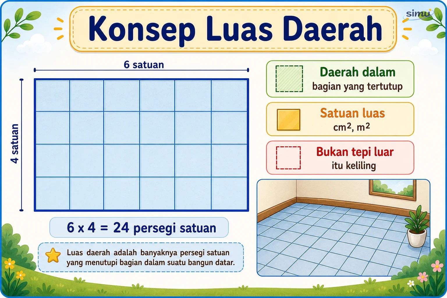 Konsep luas daerah