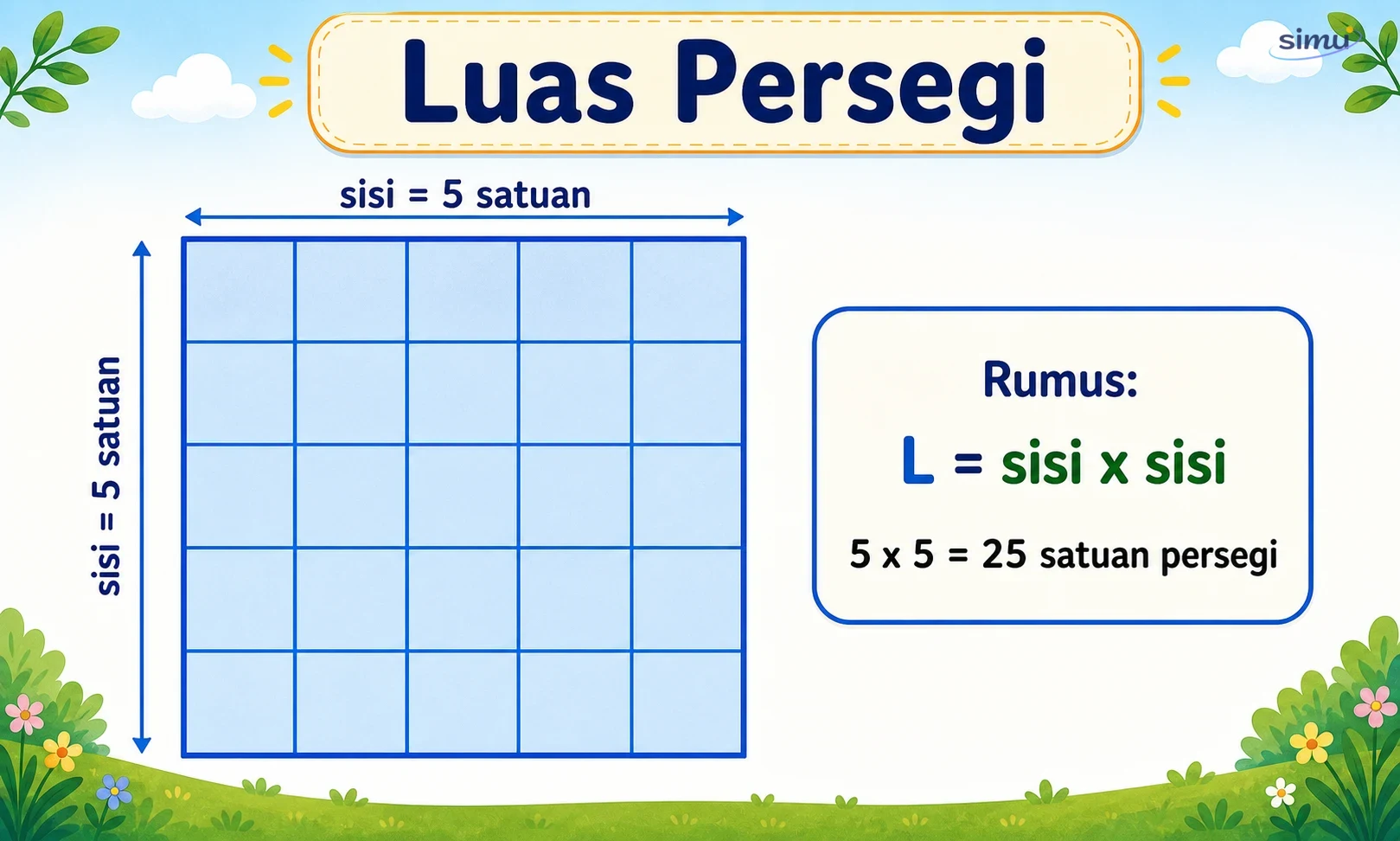Luas persegi