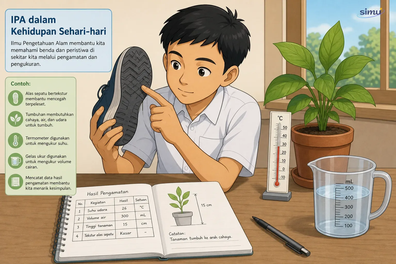 Contoh sains dalam kehidupan sehari-hari