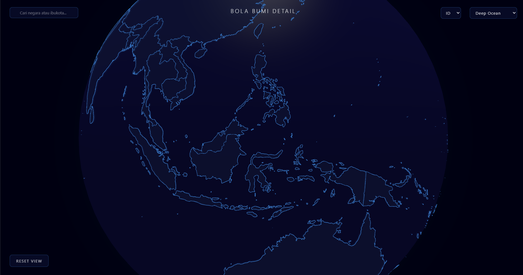 Bola Bumi Detail