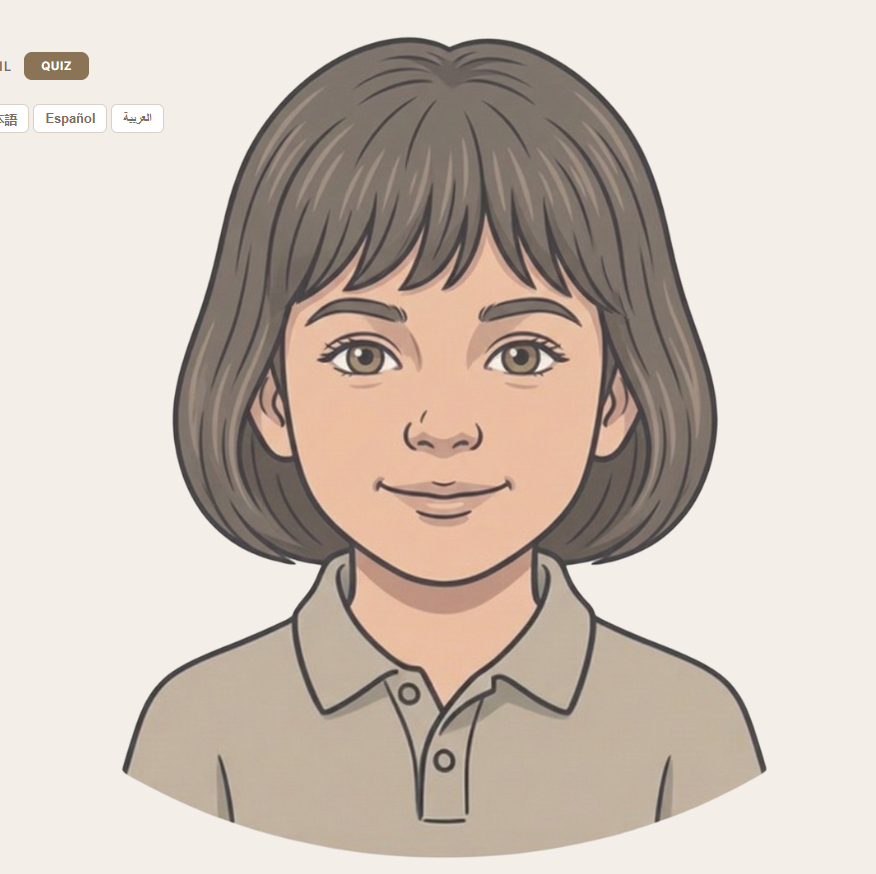 Muka Anak Perempuan