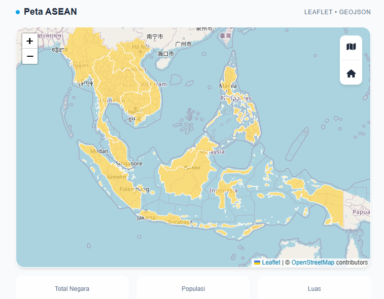 Peta Asean