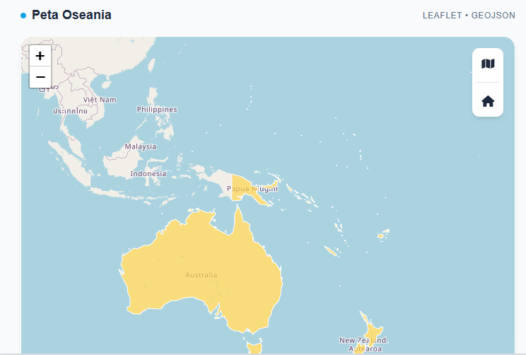 Peta Oceania