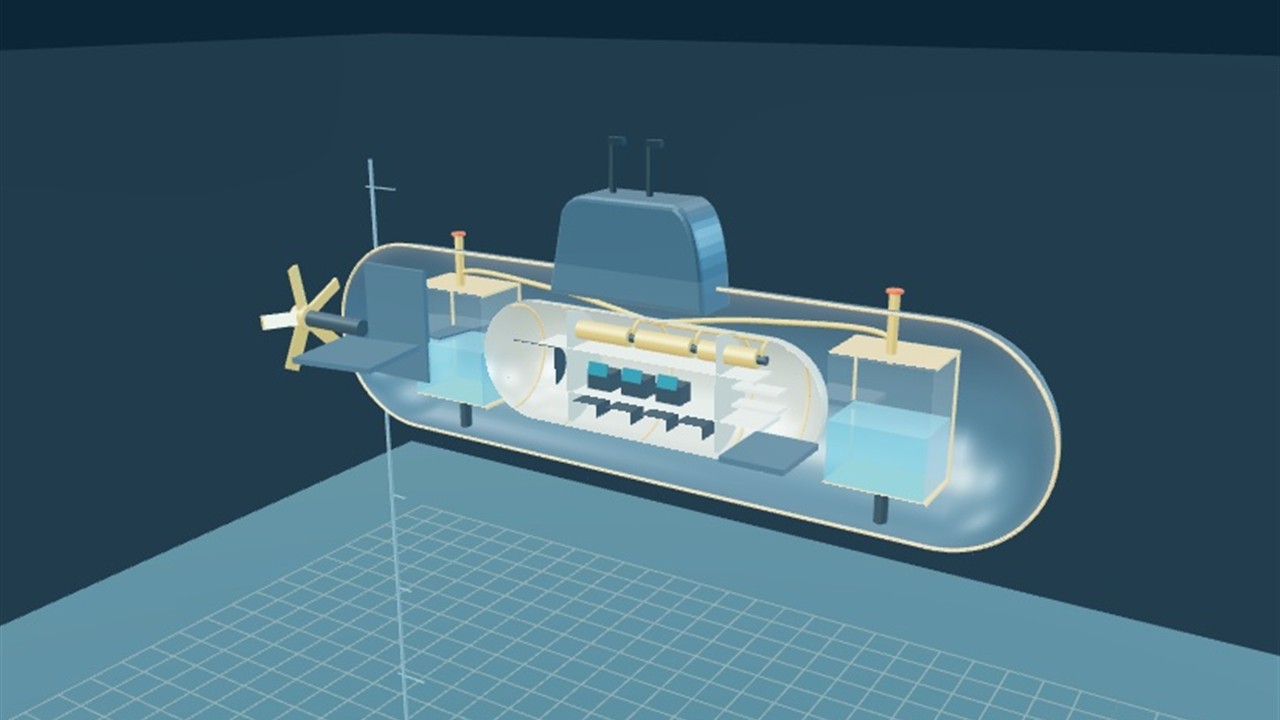 Kapal Selam 3D